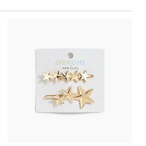 🌟 Crewcuts Girls' stars hair clips 🌟